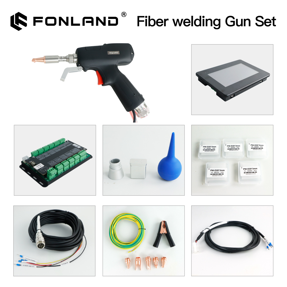 Laser Welding Gun Qbh - Оригинальный комплект запасных частей AU3tech HW980