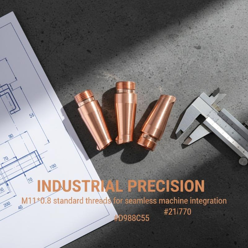 Laser Welding Nozzle Copper - Лазерное сварочное сопло HRLASER WSX H32
