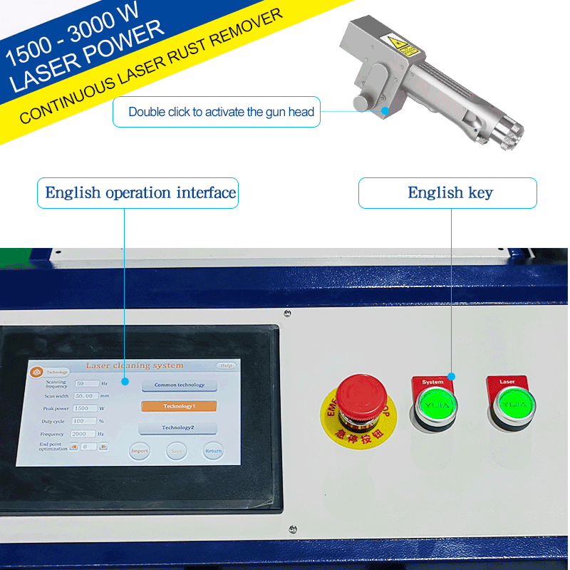 Высокомощный лазерный очистите – обзор и цена Laser Cleaning Machine 2000W
