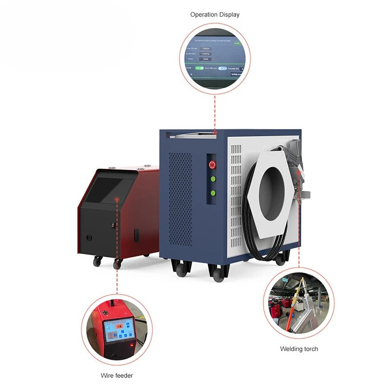 Портативный лазерный сварочный – обзор и цена Air Cooled Laser Welding Machine 1500W