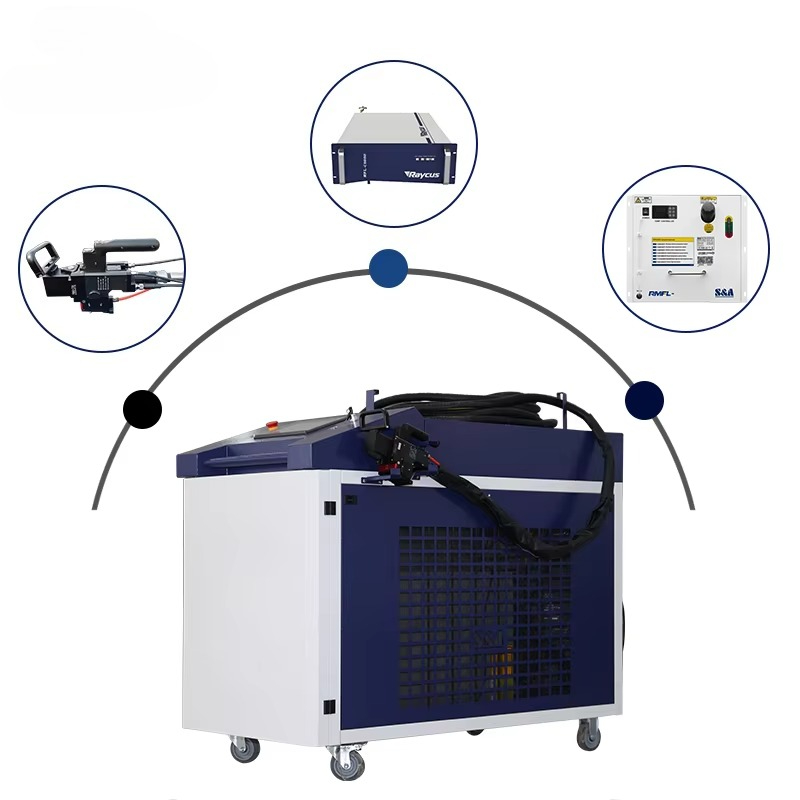 Ручной волоконный лазерный очи – обзор и цена Laser Rust Removal Machine 1500W