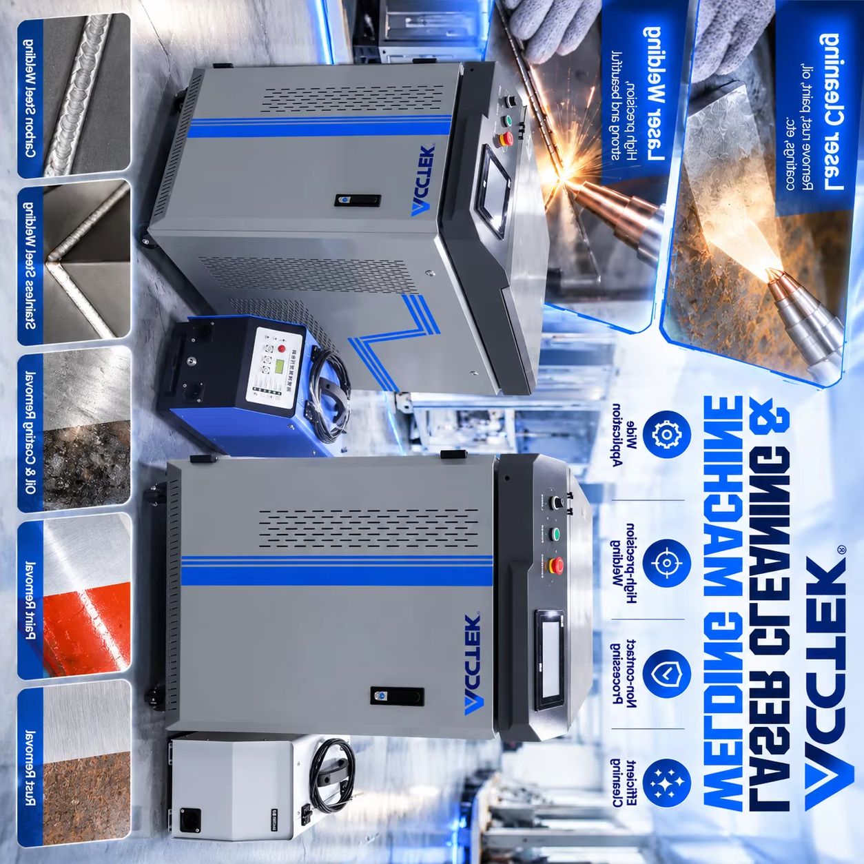 Ручной волоконный лазерный сва – обзор и цена Laser Welder 3000W Fiber