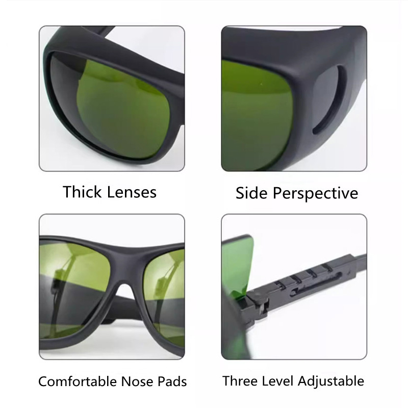 Лазерные защитные очки 200-450 – обзор и цена Laser Welding Protective Goggles 1064Nm