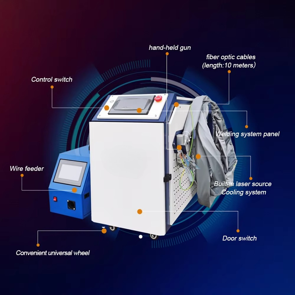 Лазерный ручной сварочный аппа – обзор и цена Laser Welding Machine 3 In 1 Cutting Cleaning