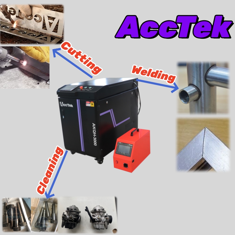 Лучшее предложение Двойной кач – обзор и цена Laser Welding Machine 3 In 1 Cutting Cleaning