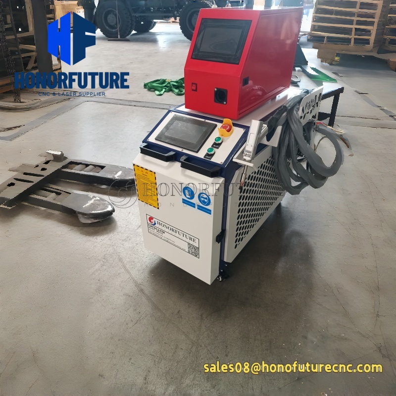 Промышленный лазерный очистите – обзор и цена Laser Rust Removal Machine 1500W